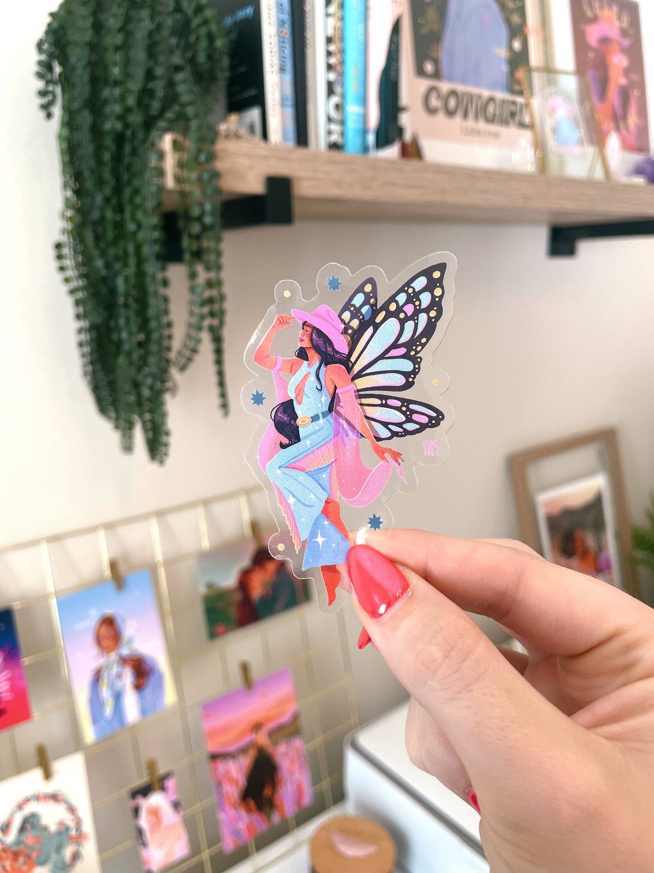 Rodeo Princess Fairy Sticker