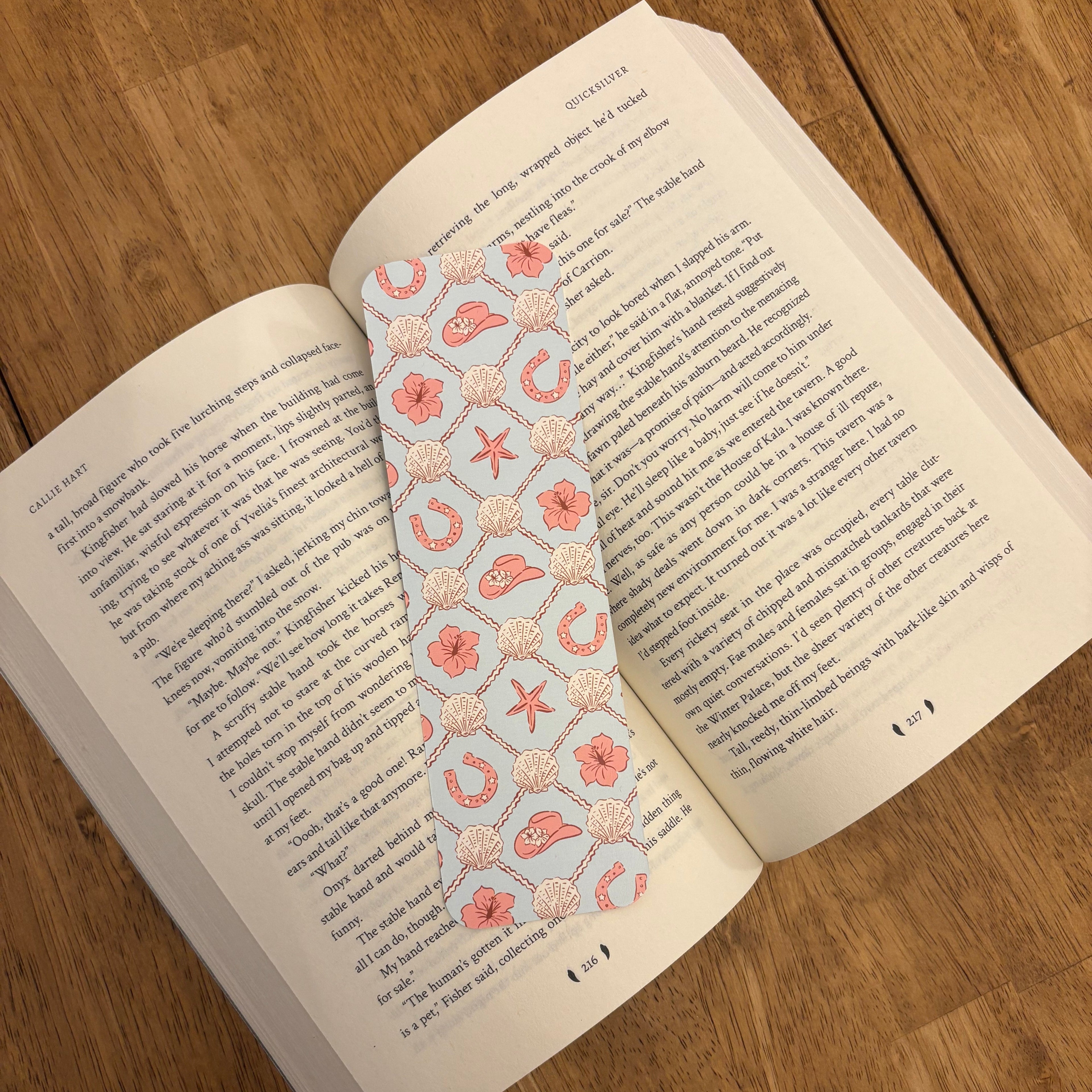 Coastal Cowgirl Bookmark