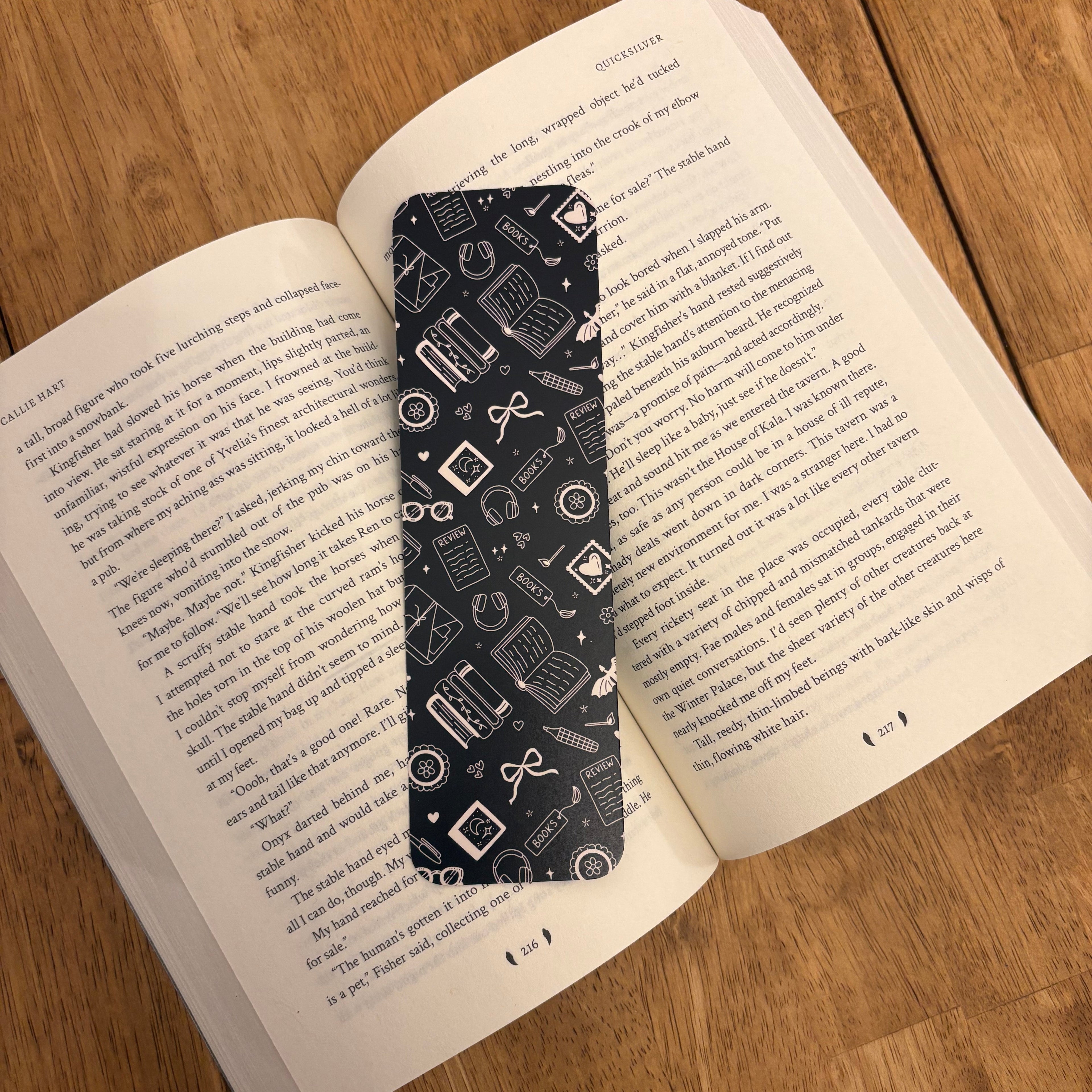 Booked & Busy Bookmark