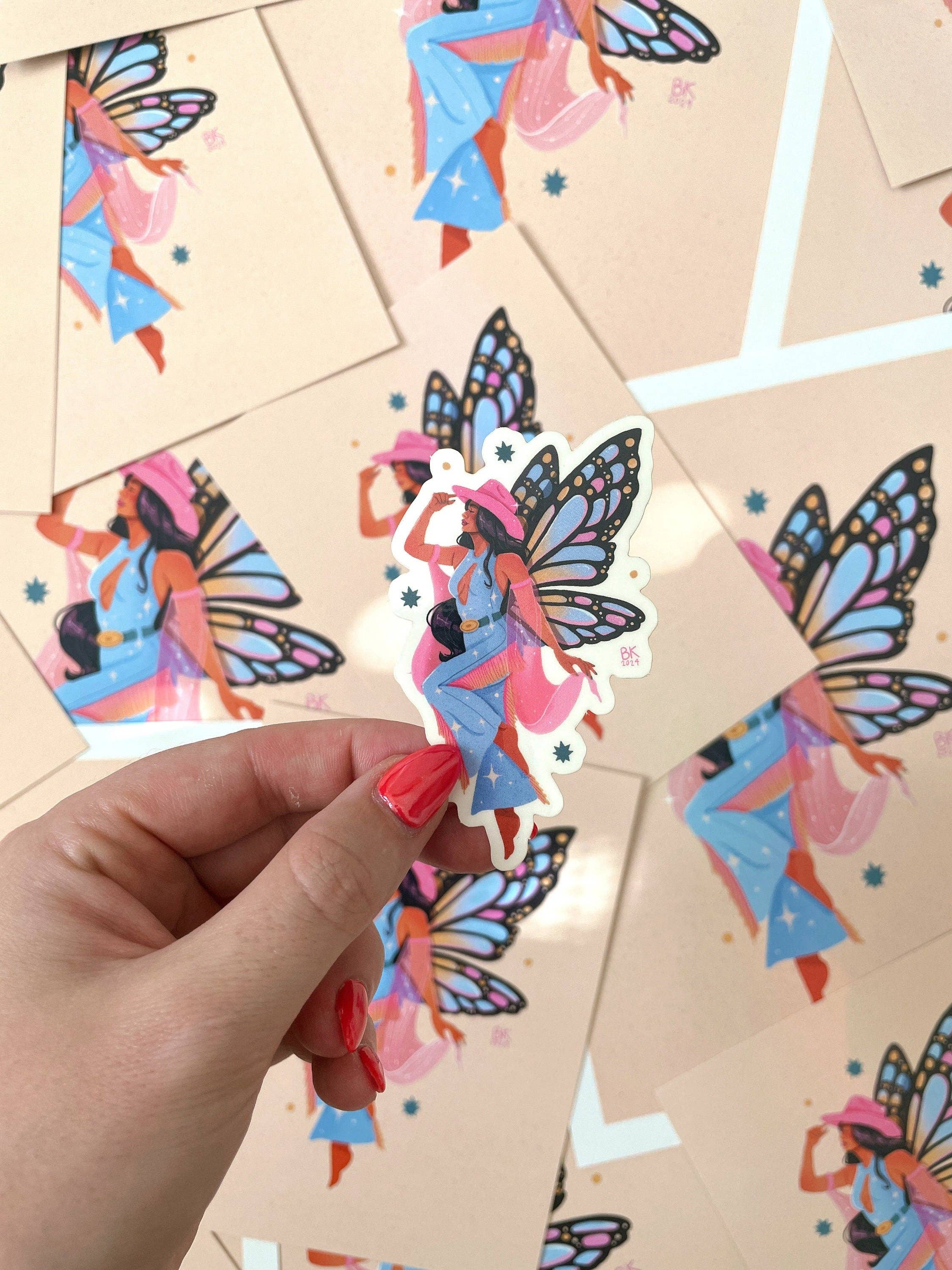 Rodeo Princess Fairy Sticker