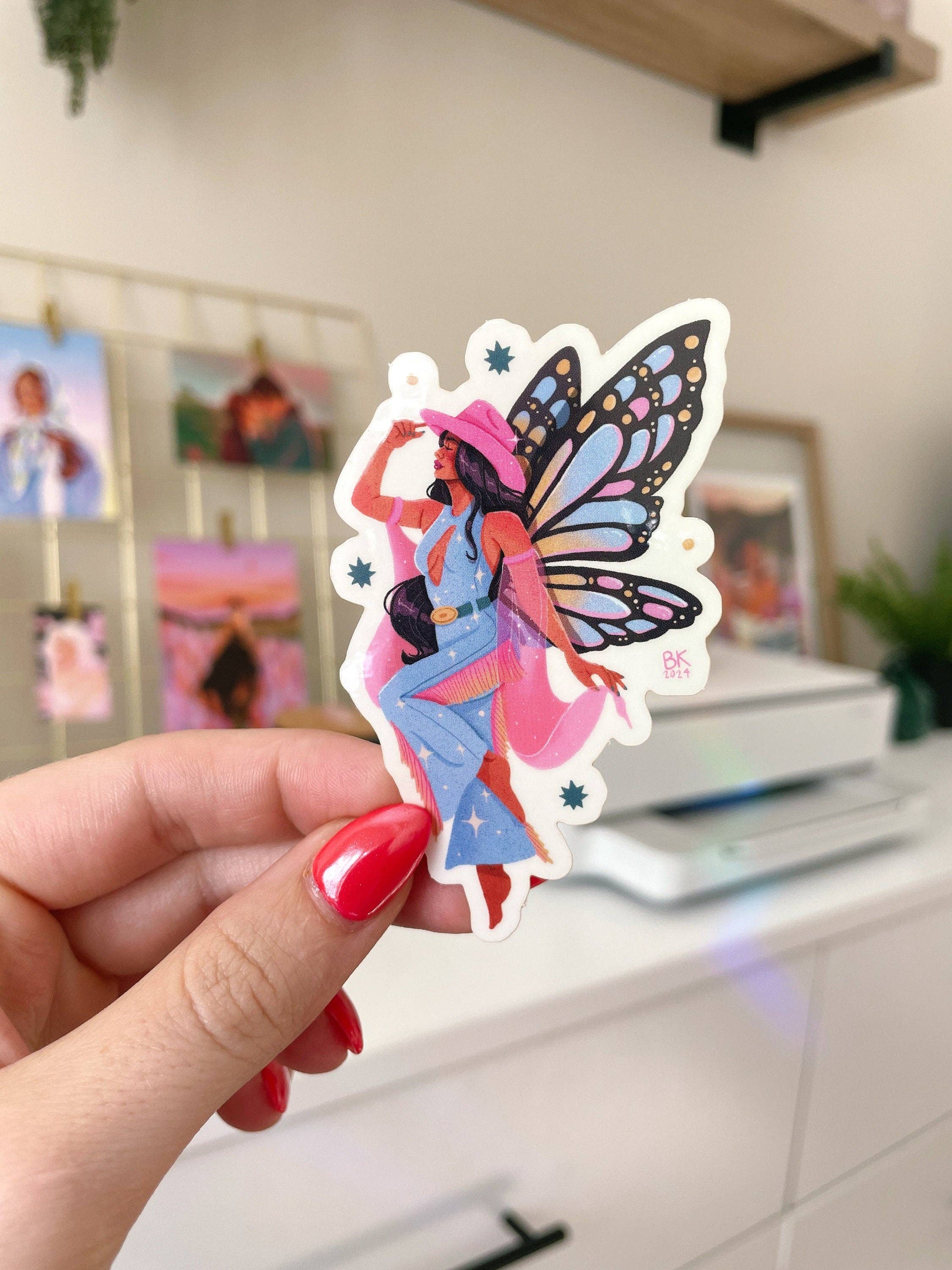 Rodeo Princess Fairy Sticker